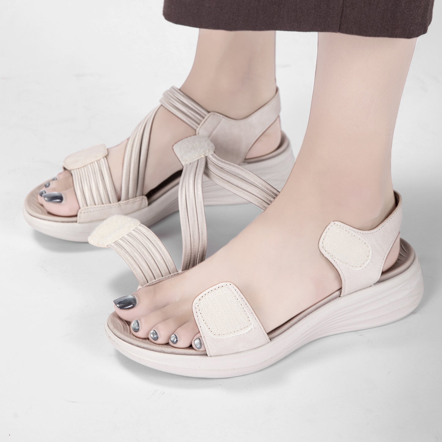 Sen Grey Sandals