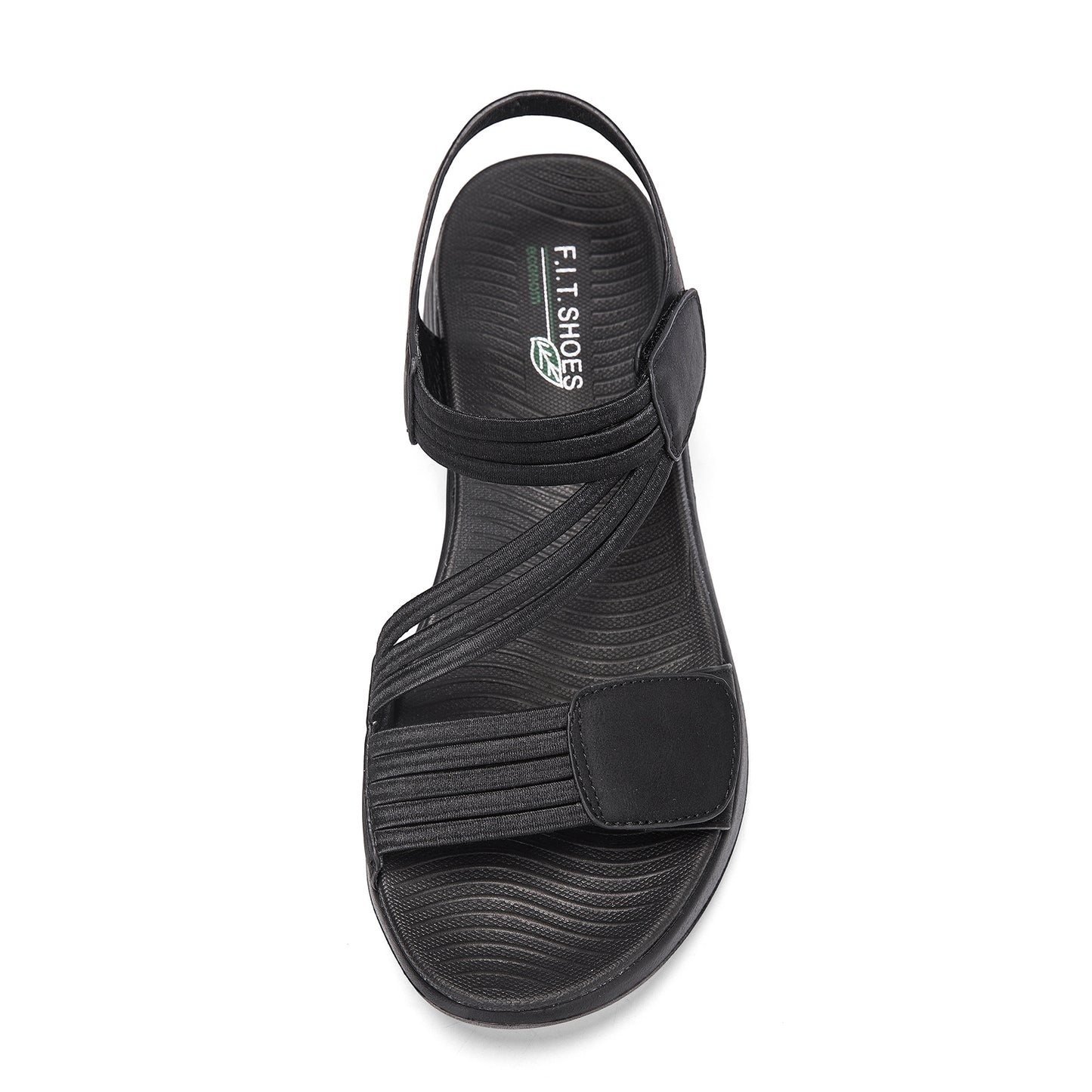 Sen Black Sandals