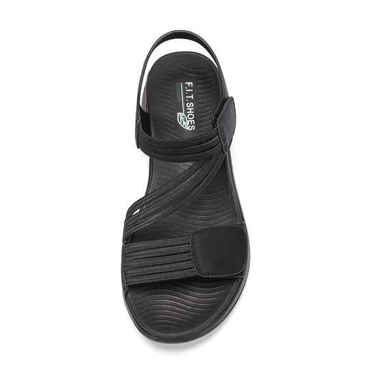 Sen Black Sandals